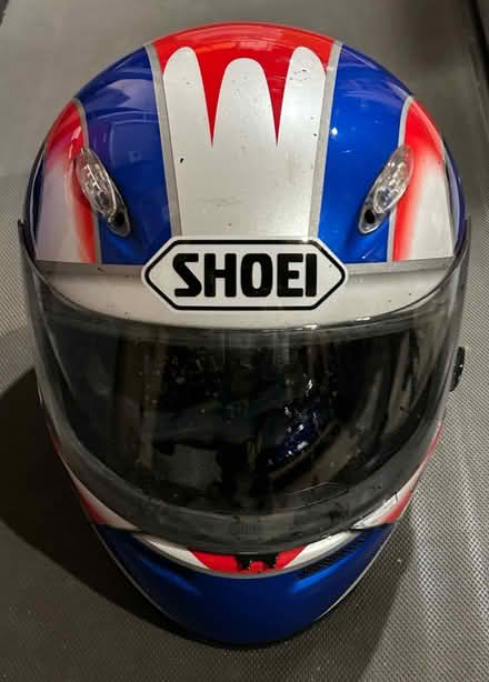 Photo of free Shoei Motorsport helmet (Pepperell) #2