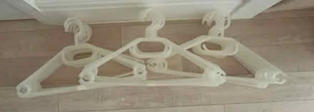 Photo of free Bulk Pack of 27 White Plastic Hangers (Beaconsfield HP9) #1