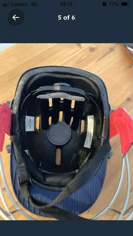 Photo of free GM junior cricket helmet (Manor Gardens) #2