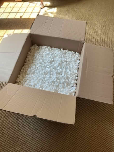 Photo of free Box with packing nuts (Yelford OX29) #1