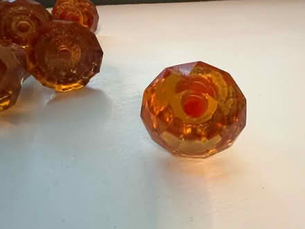 Photo of free Orange Ornate Plastic Drawer Knobs (SW4) #3