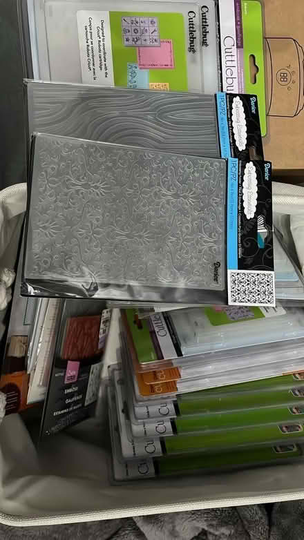 Photo of free Cuttlebug embossing folders (Euless, TX) #1