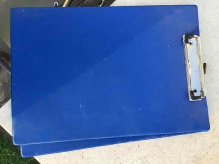 Photo of free Plastic covered clipboard (Presteigne LD8) #1