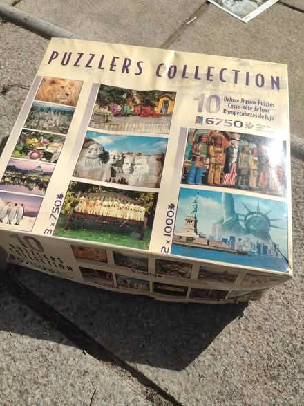 Photo of free Box of jigsaw puzzles (Bournemouth, BH7) #1