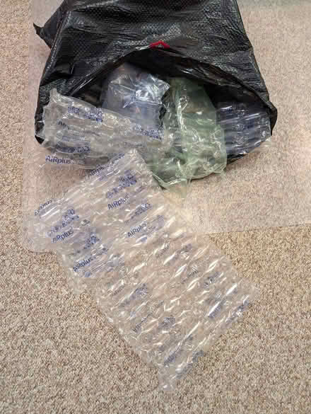 Photo of free Trash bag of big bubble wrap (West Methuen, MA) #1