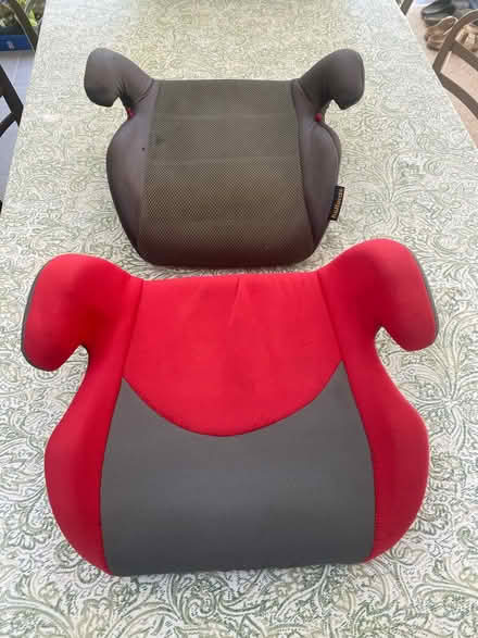 Photo of free 2 Car booster seats (Behind Horsham train station) #1