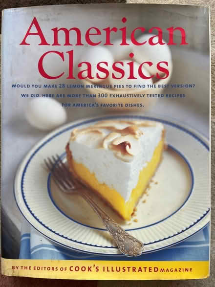 Photo of free Hardcover Cookbook AmericanClassic (199 Southern Heights Blvd SR) #1