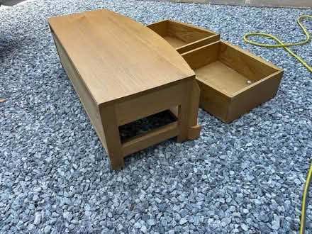 Photo of free Wooden tv / coffee table (AL3 near Waitrose) #3