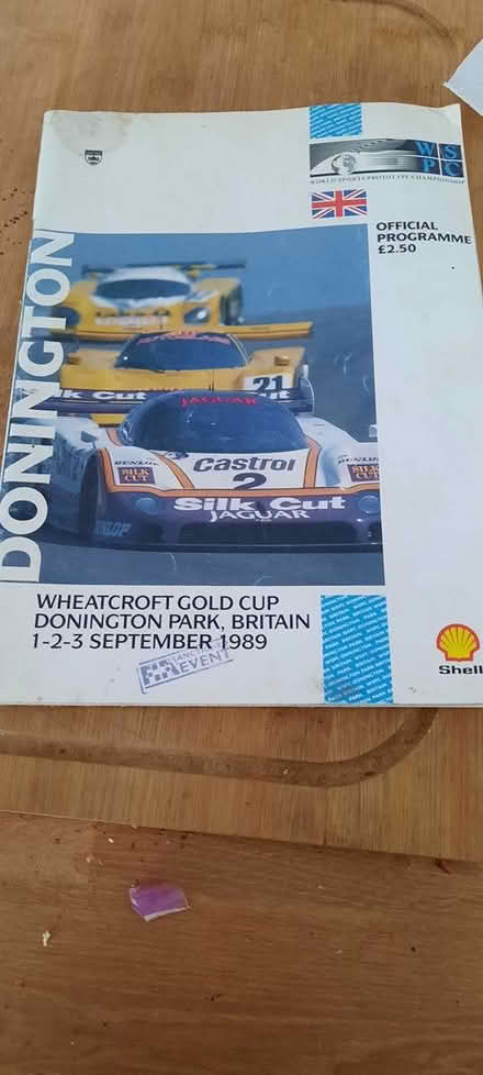 Photo of free Donnington Car race programme (Walsall Delves WS5) #1