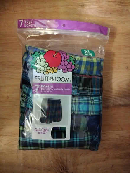 Photo of free 5 unworn pairs of boys boxers (downtown novato) #1