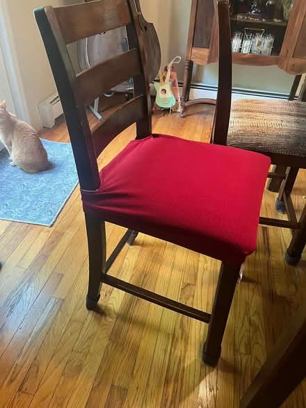 Photo of free red cushion/seat/chair covers (Red Hook) #1