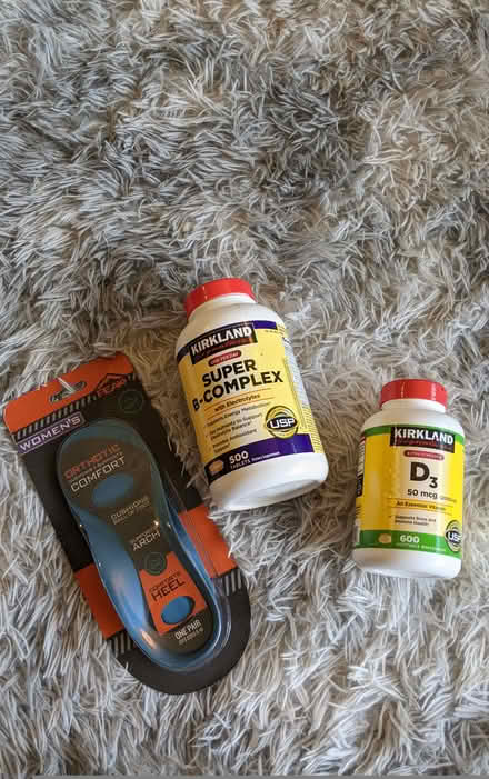 Photo of free Vitamins and Shoe Cushions (01890) #1