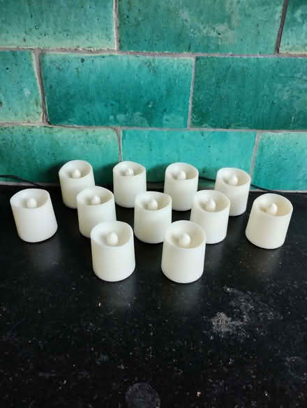 Photo of free Battery operated votive candles (Castle MK40) #1