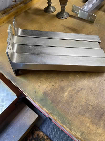 Photo of free Ikea shelves and brackets (Williamson Park LA1) #1