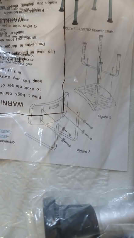 Photo of free Economy shower chair (Tamworth, B77) #2