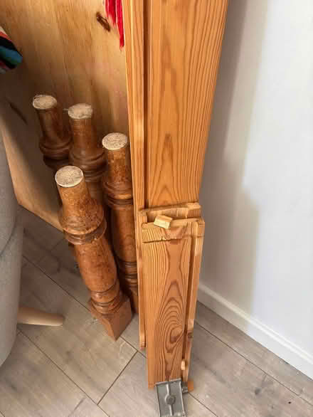 Photo of free Pine dining table spares or repair (Tilehurst RG31) #2
