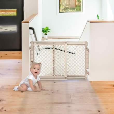 Photo of Borrow pressure-mounted baby gate (Beaverbrook) #1