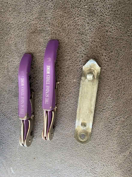 Photo of free Bottle openers/corkscrews/tin openers (Liberton EH16) #1