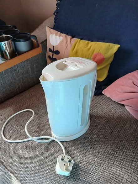 Photo of free White plastic kettle (Stroud GL5) #1