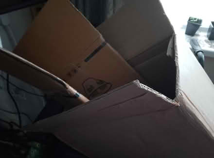 Photo of free 2 Sturdy cardboard boxes (Heysham LA3) #1