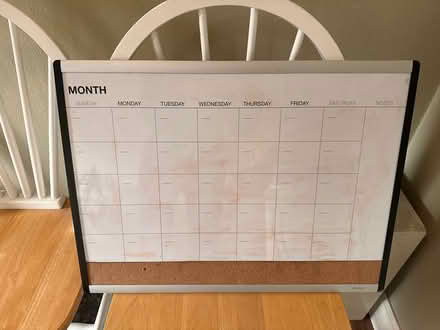 Photo of free Dry erase calendar (Eastlake) #1