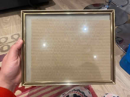 Photo of free Gold frame (Badger Farm) #1
