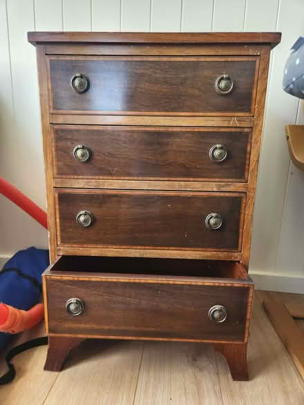 Photo of free Vintage mahogany small drawers needing tlc. (Radbrook Green SY3) #1