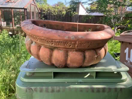 Photo of free Semicircular terracotta planter (Little Herberts GL53) #1