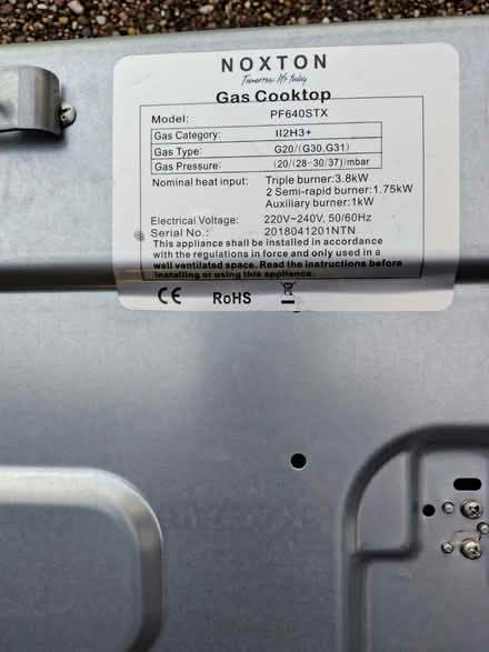 Photo of free Gas hob (Loughborough LE11) #2