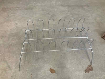 Photo of free Metal shoe rack (Waltham ma) #1