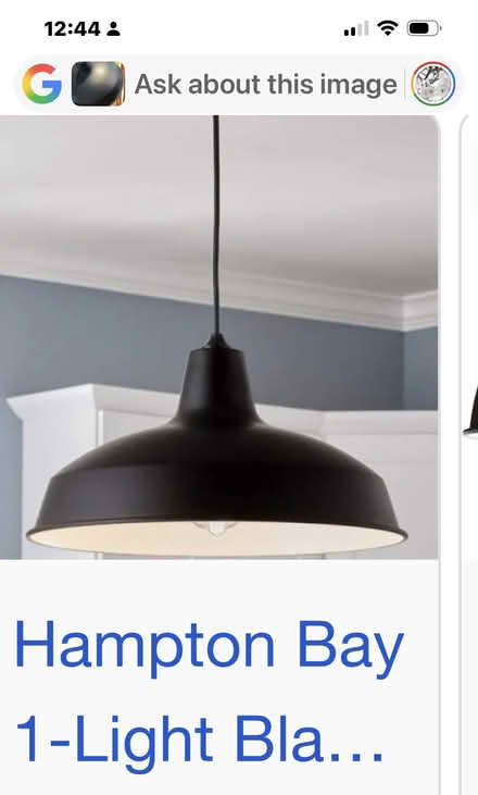 Photo of free 2 Hampton lanps-Homedepo (Chevy Chase DC) #3