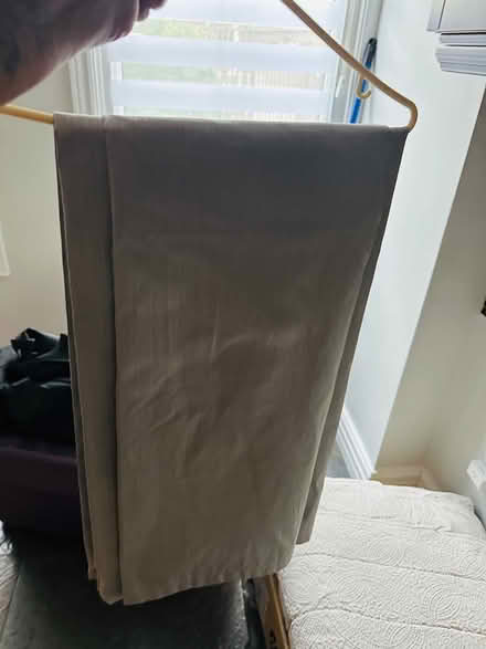 Photo of free Silver curtains (Meadowvale) #1
