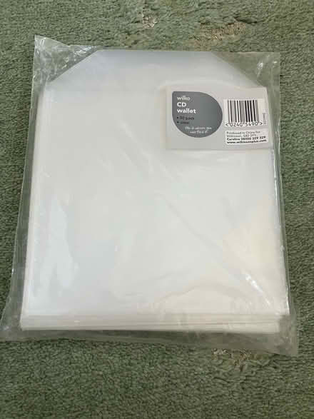 Photo of free Pack of Plastic CD Wallets (Stock CM4) #1