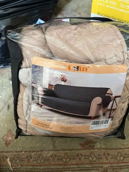 Photo of free Reversible sofa cover (Clinton Hill) #1