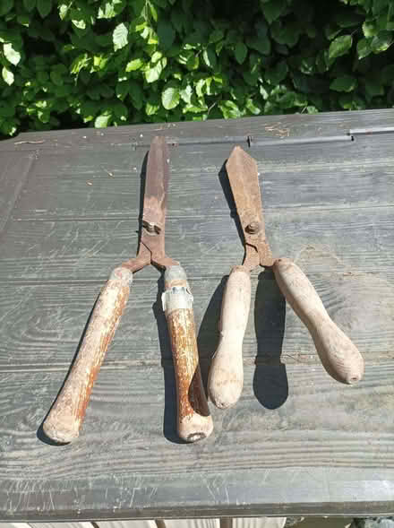 Photo of free two old pairs of garden shears (Brookhouse LA2) #1