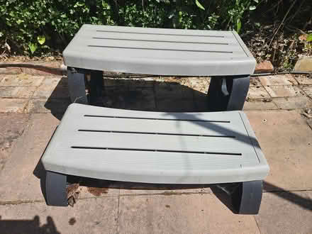 Photo of free Plastic steps (Burgess Hill Worlds End RH15) #1