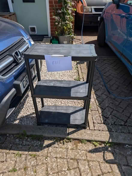 Photo of free Plastic shelves (Gwp OX11) #1