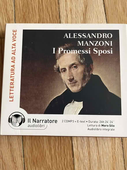 Photo of free Itailian Audiobook CDs (San Rafael, Near Gerstle Park) #1