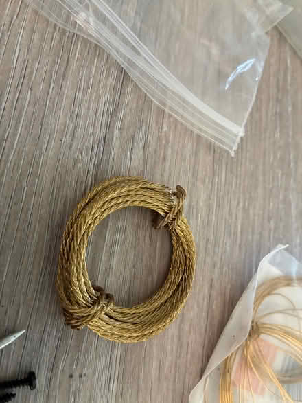 Photo of free Picture hooks, wire, rings (Billericay) #4