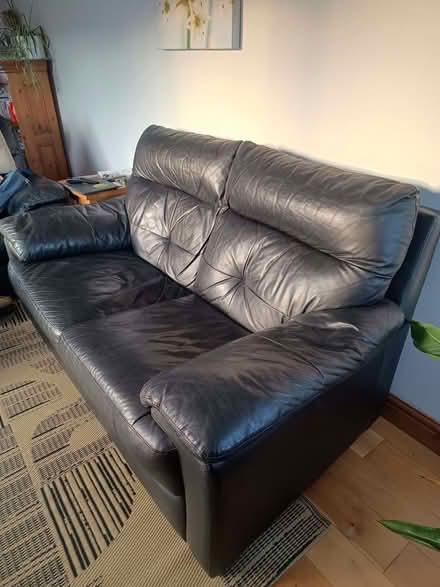 Photo of free Black sofa (Netherfield, Kendal LA9) #2