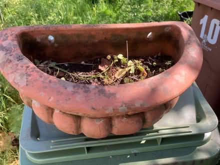 Photo of free Semicircular terracotta planter (Little Herberts GL53) #2