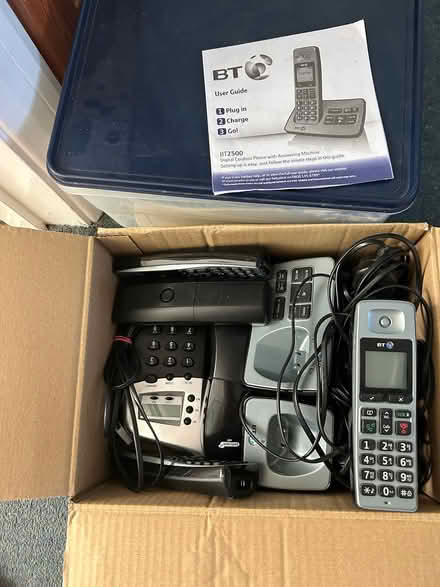 Photo of free Cordless, digital phone bundle (Hare Green, Great Bromley CO7) #2