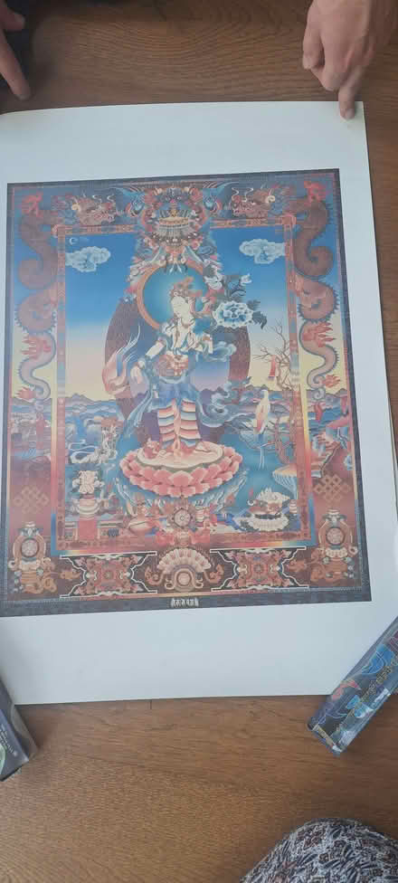 Photo of free Buddhist posters (Benfield Valley BN41) #1