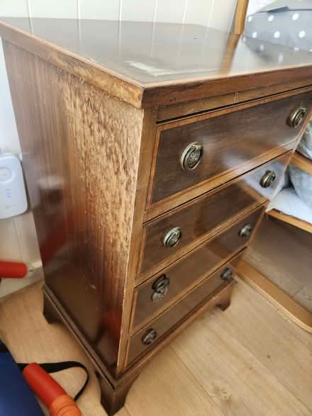 Photo of free Vintage mahogany small drawers needing tlc. (Radbrook Green SY3) #2