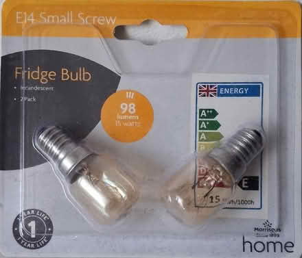 Photo of free 2 more fridge light bulbs (Bellevue EH7) #1