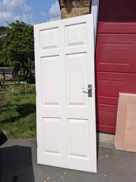 Photo of free Internal doors - white or mahogany (HD9 Honley) #1