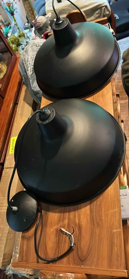 Photo of free 2 Hampton lanps-Homedepo (Chevy Chase DC) #1