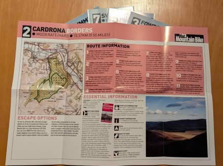 Photo of free Mountain Bike route maps (Malvern Link Top WR14) #2