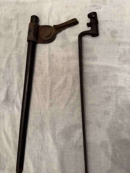 Photo of free US Army bayonet & scabbard (Monta Loma Mountain View) #1
