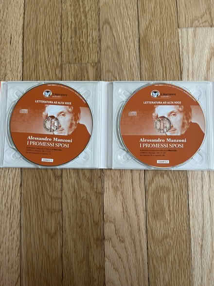 Photo of free Itailian Audiobook CDs (San Rafael, Near Gerstle Park) #2